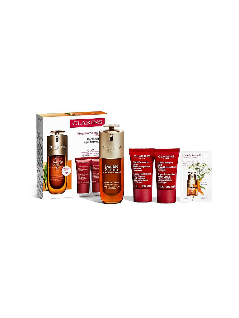 CLARINS Geschenkset - Double Serum & Multi-Intensive Set 2x15ml / 50ml / 0,9 ml von Clarins