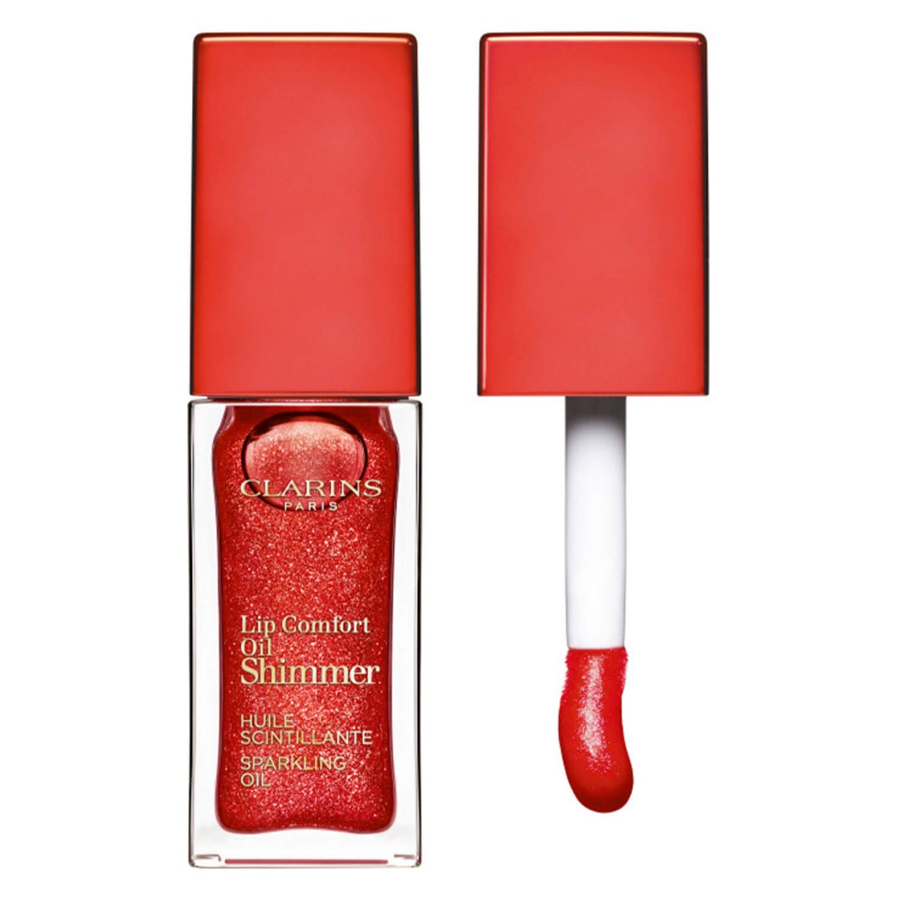 Lip Comfort Oil - Shimmer Red Hot 07 von Clarins