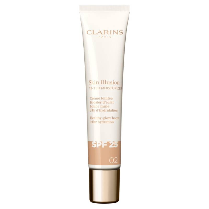Skin Illusion - Getönte Feuchtigkeitscreme Spf25 02 von Clarins