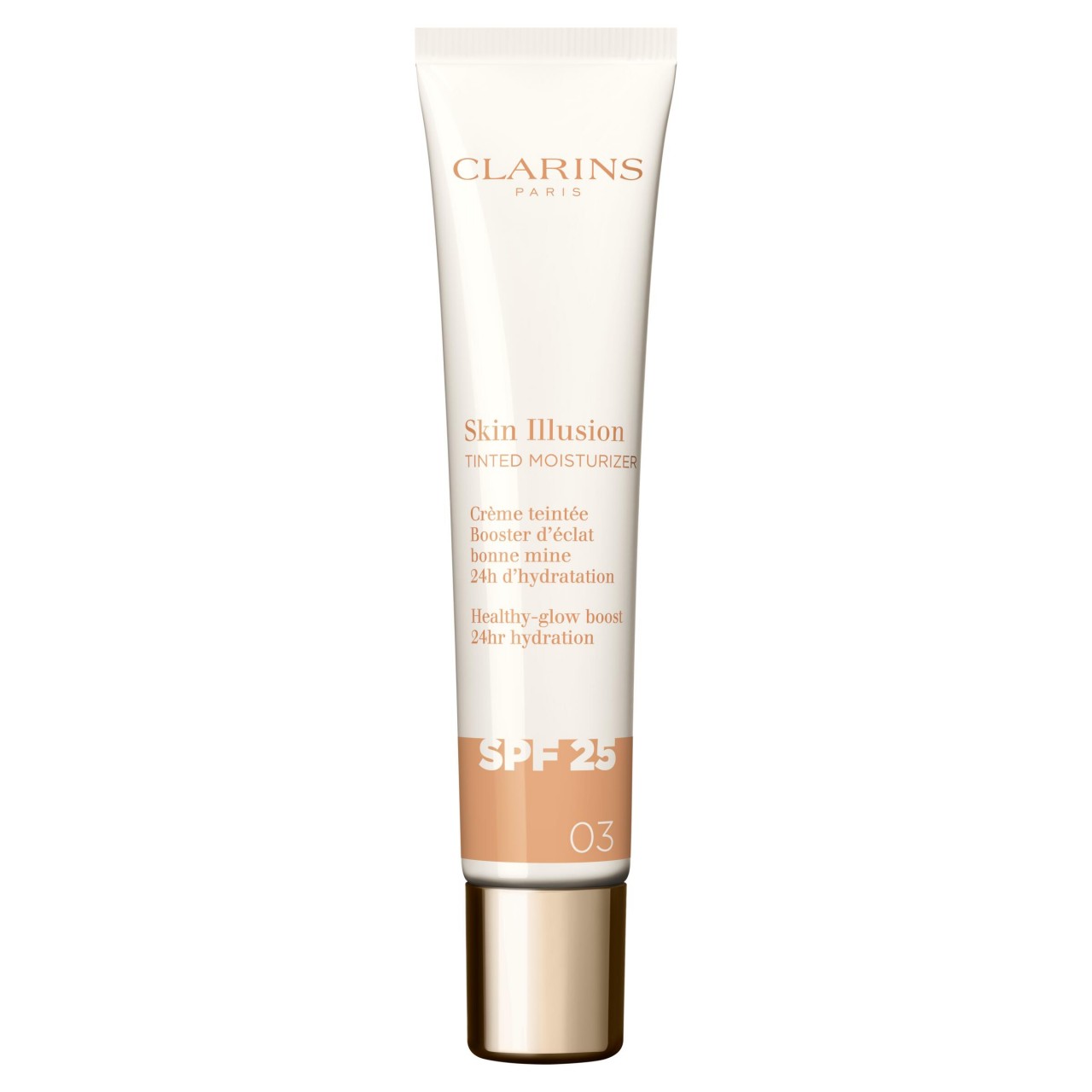 Skin Illusion - Getönte Feuchtigkeitscreme Spf25 03 von Clarins