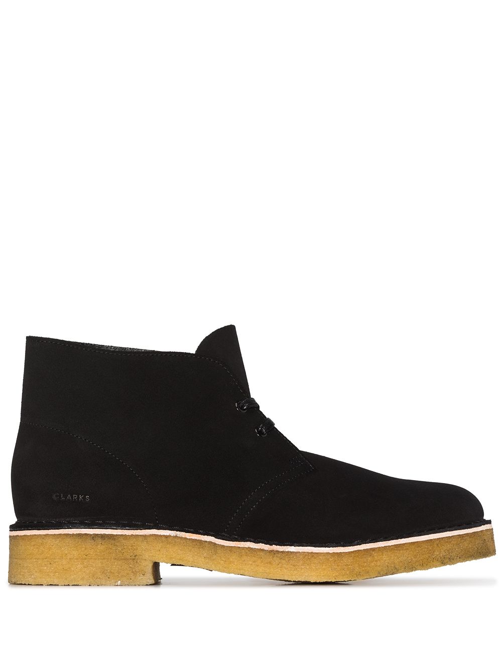 Clarks Originals 221 suede Desert boots - Black von Clarks Originals