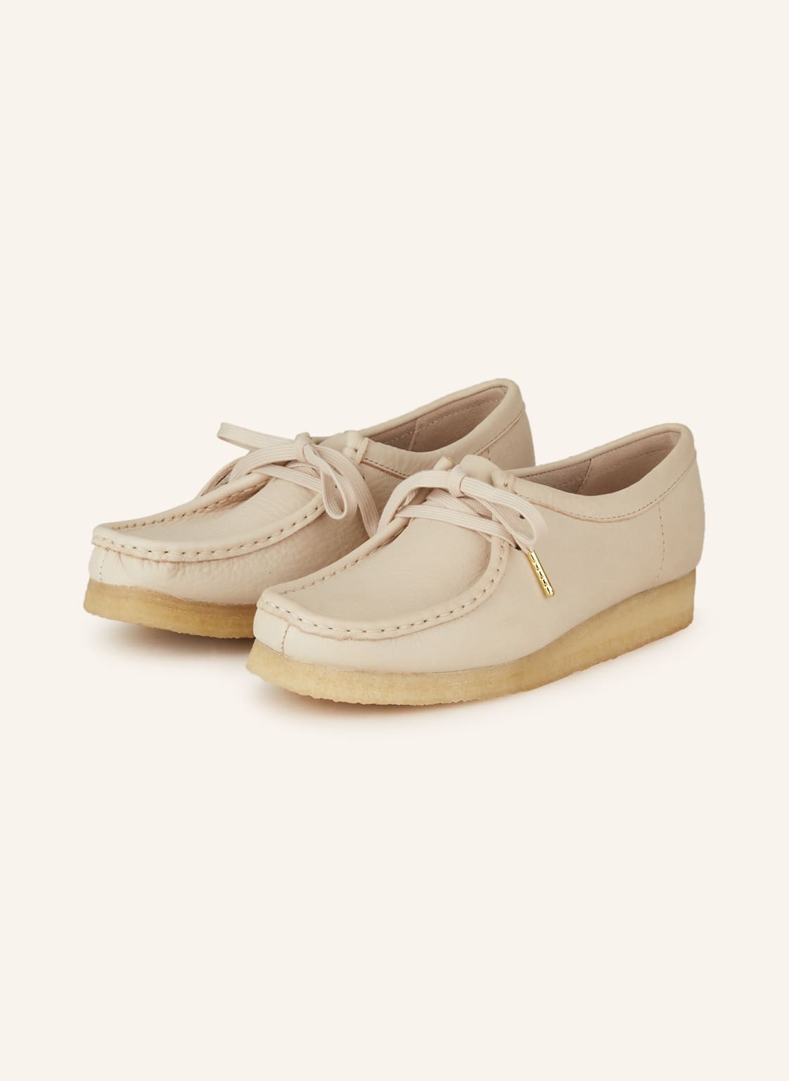 Clarks Originals Desert-Boots Wallabee beige von Clarks Originals