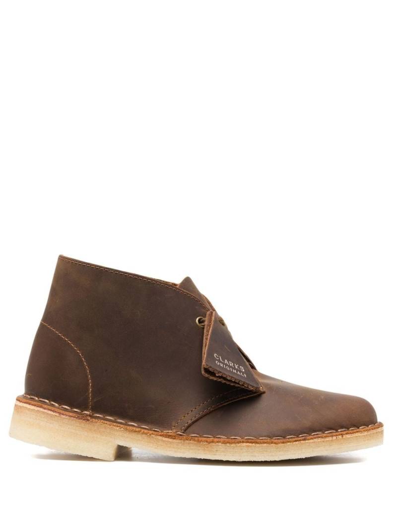 Clarks Originals Desert leather ankle boots - Brown von Clarks Originals