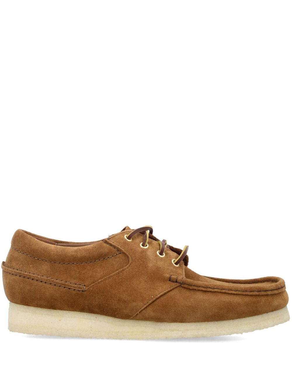 Clarks Originals Wallabee Boat suede shoes - Brown von Clarks Originals