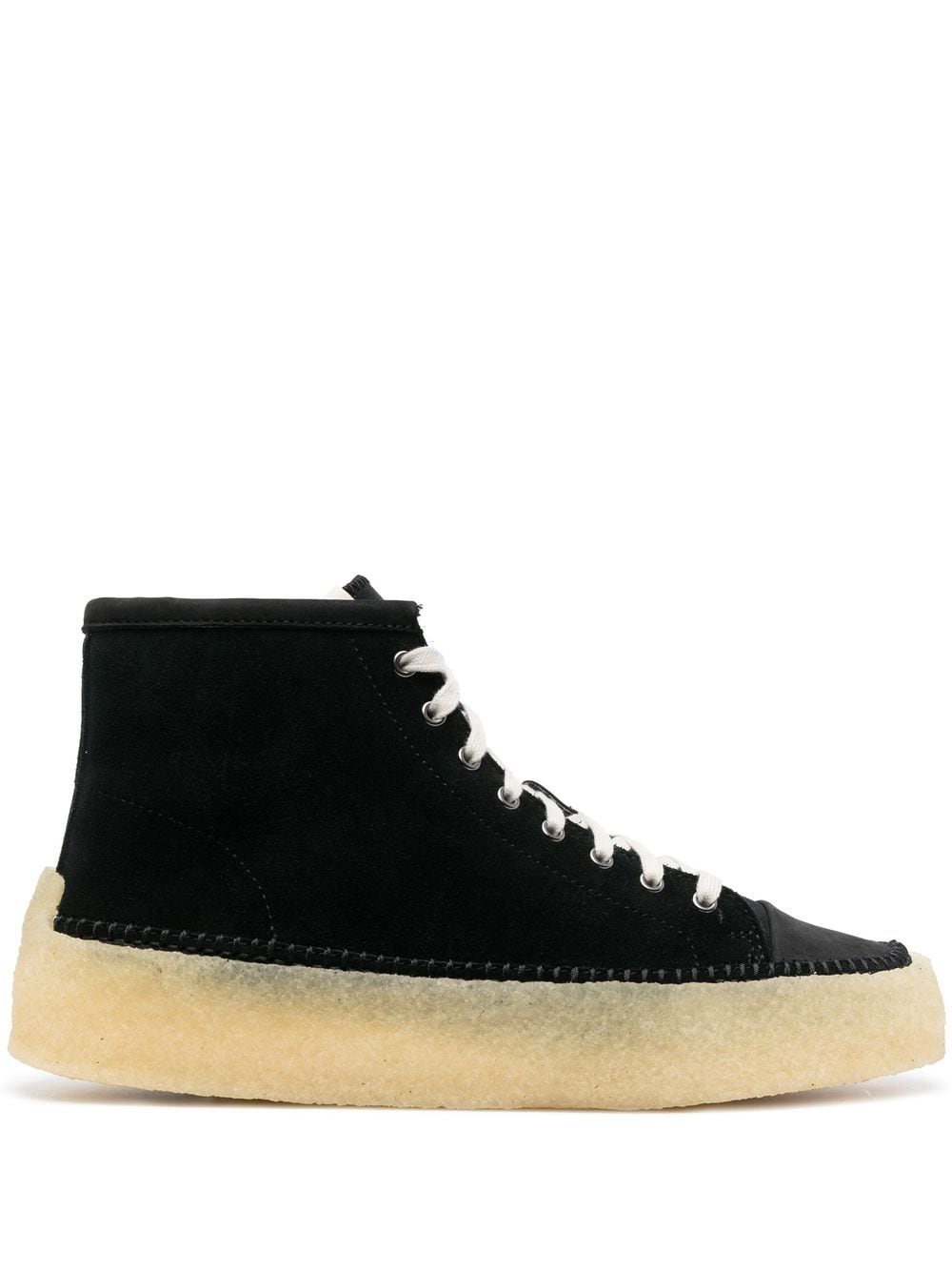 Clarks Originals lace-up high-top sneakers - Black von Clarks Originals