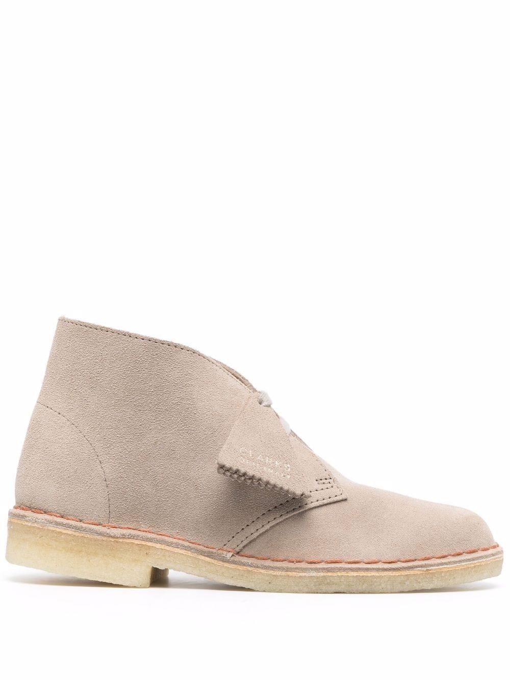 Clarks Originals logo-embossed suede desert boots - Neutrals von Clarks Originals