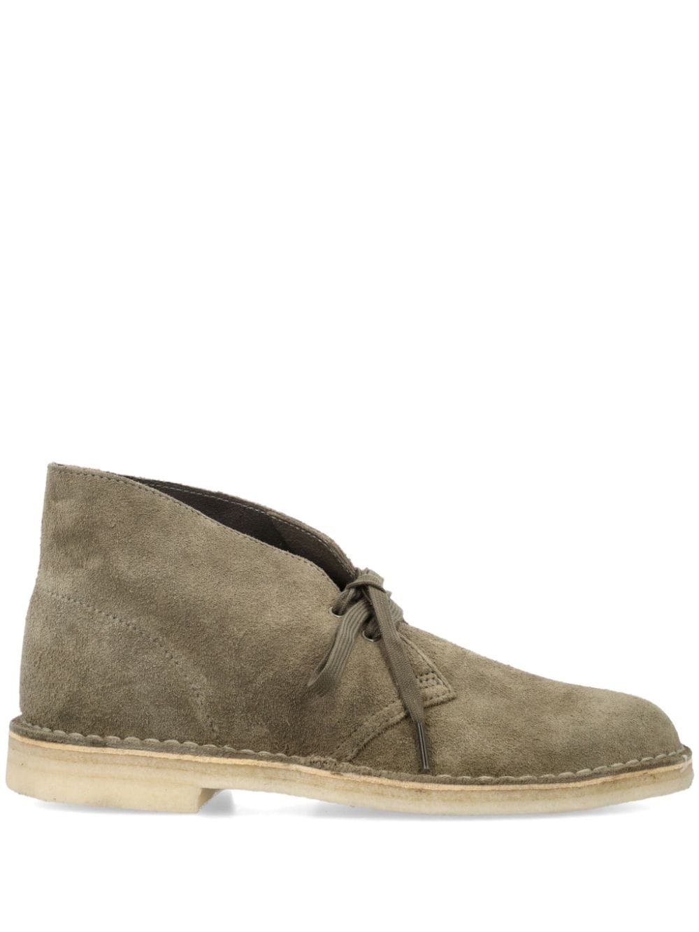 Clarks Originals suede desert boots - Green von Clarks Originals