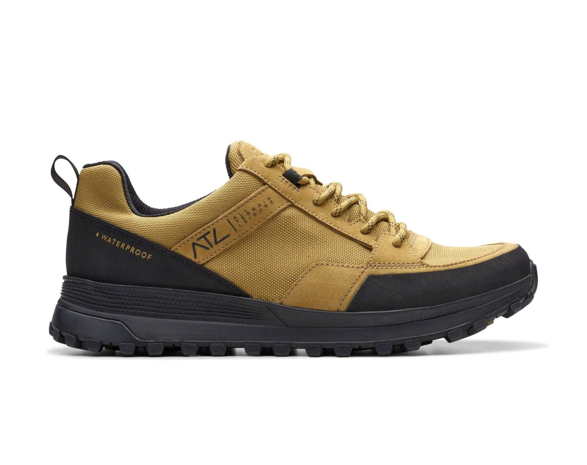 Atl Trek Lo - Synthetik Sneaker Herren Gelb Bunt 41 von Clarks