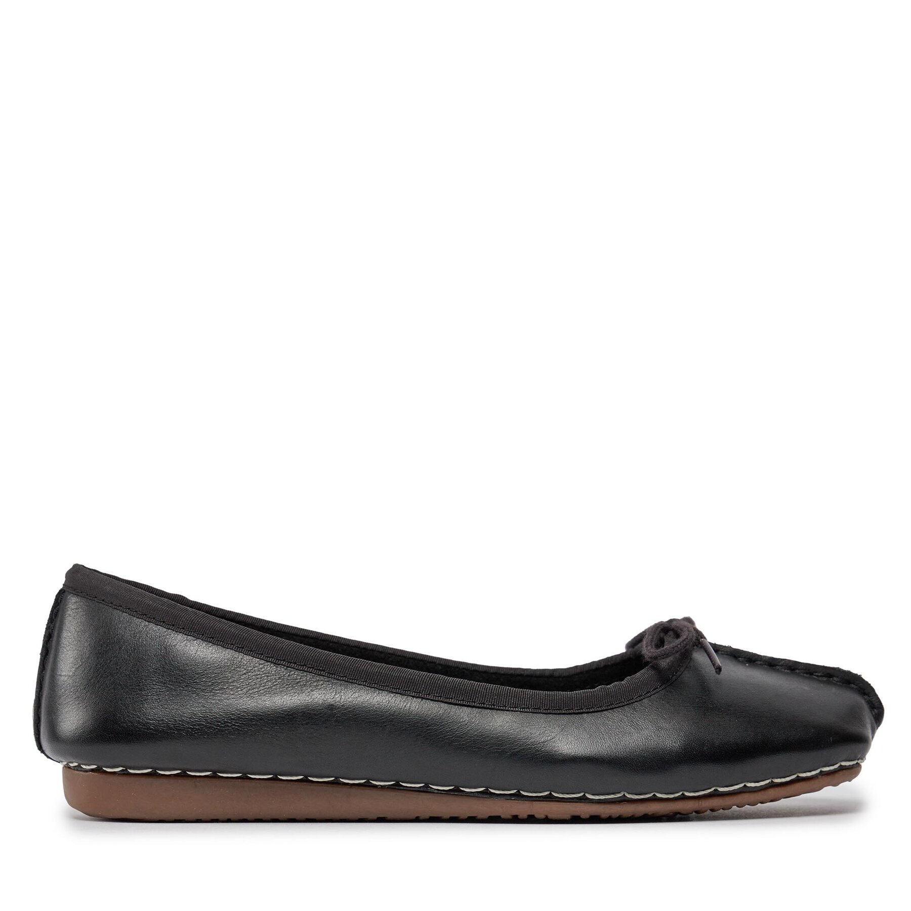 Ballerinas Clarks Freckle Ice 203529294 Black Leather von Clarks