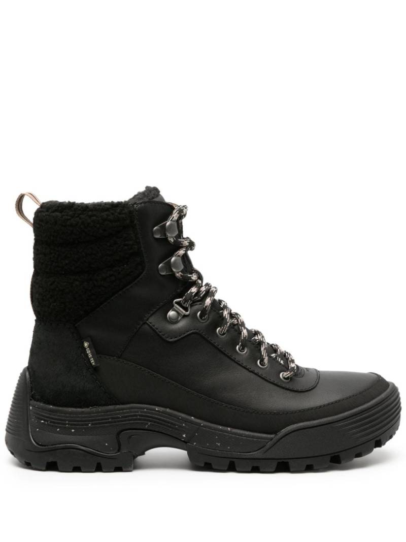 Clarks ATLHikeTop GTX leather ankle boots - Black von Clarks