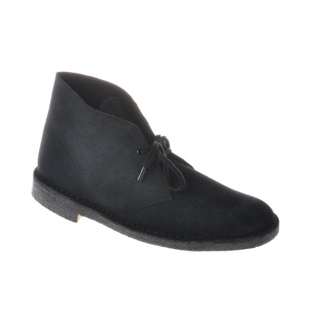 Clarks Desert Boot En Cuir Velours A Lacets-39 39.5 von Clarks