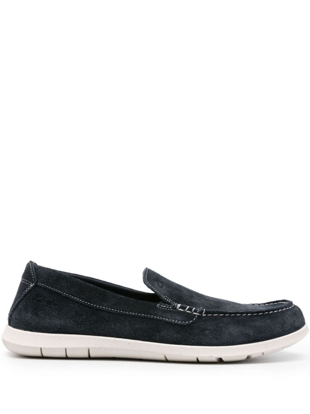 Clarks Flexway Step suede loafers - Blue von Clarks