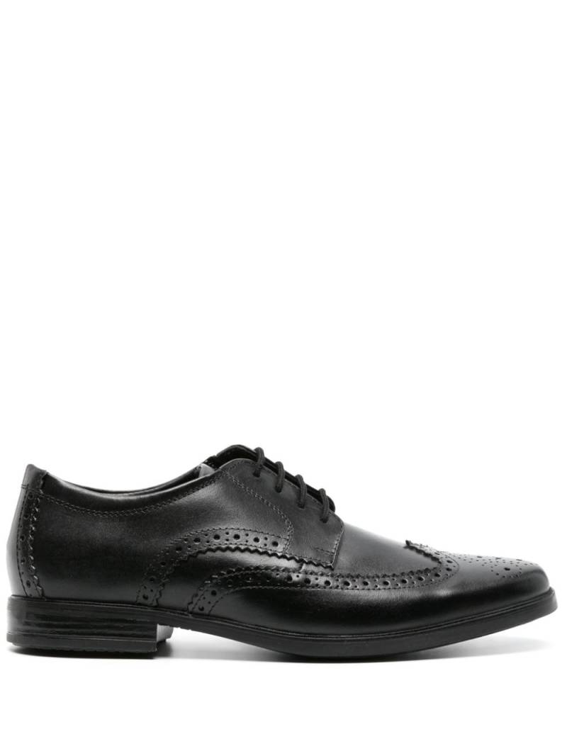 Clarks Howard Wing leather brogues - Black von Clarks