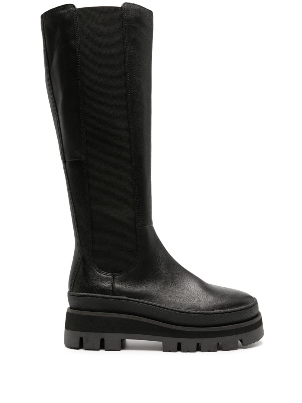 Clarks Orianna 2 Hi chunky leather boots - Black von Clarks