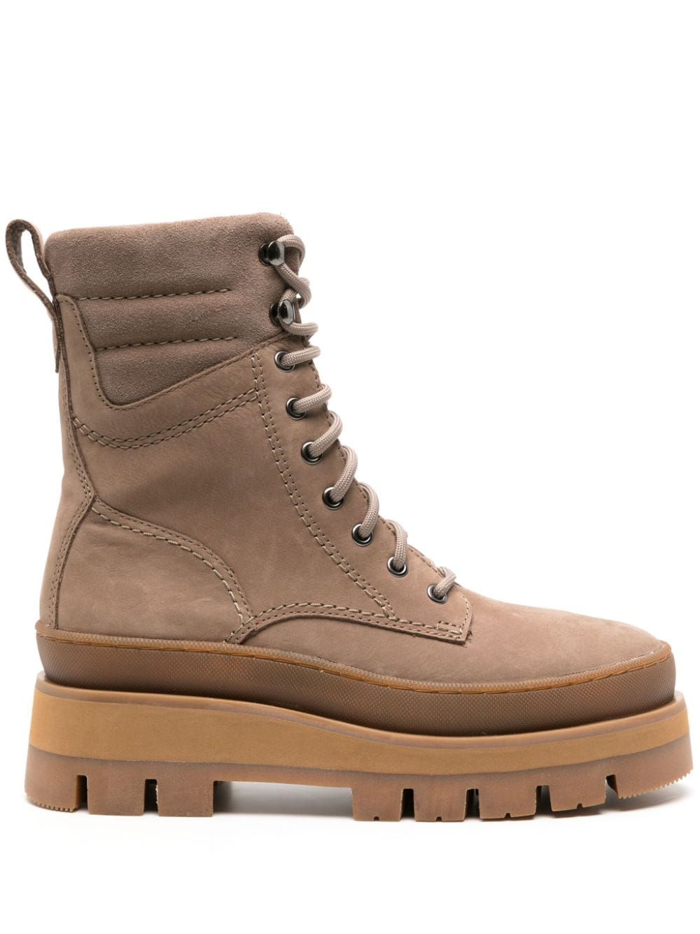 Clarks Orianna 2 Hike lace-up nubuck boots - Brown von Clarks