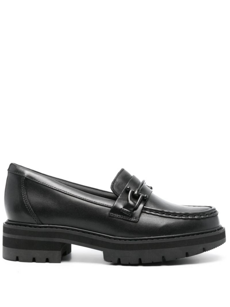 Clarks Orianna Bit leather loafers - Black von Clarks