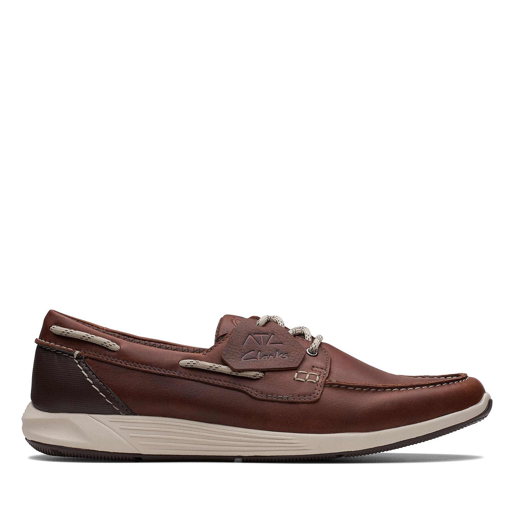 Halbschuhe Clarks ATL Sail Go 26170334 British Tan von Clarks