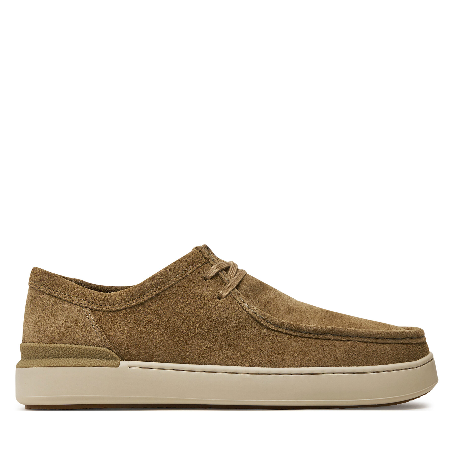 Halbschuhe Clarks Courtlite Seam 26176729 Oakwood Suede von Clarks