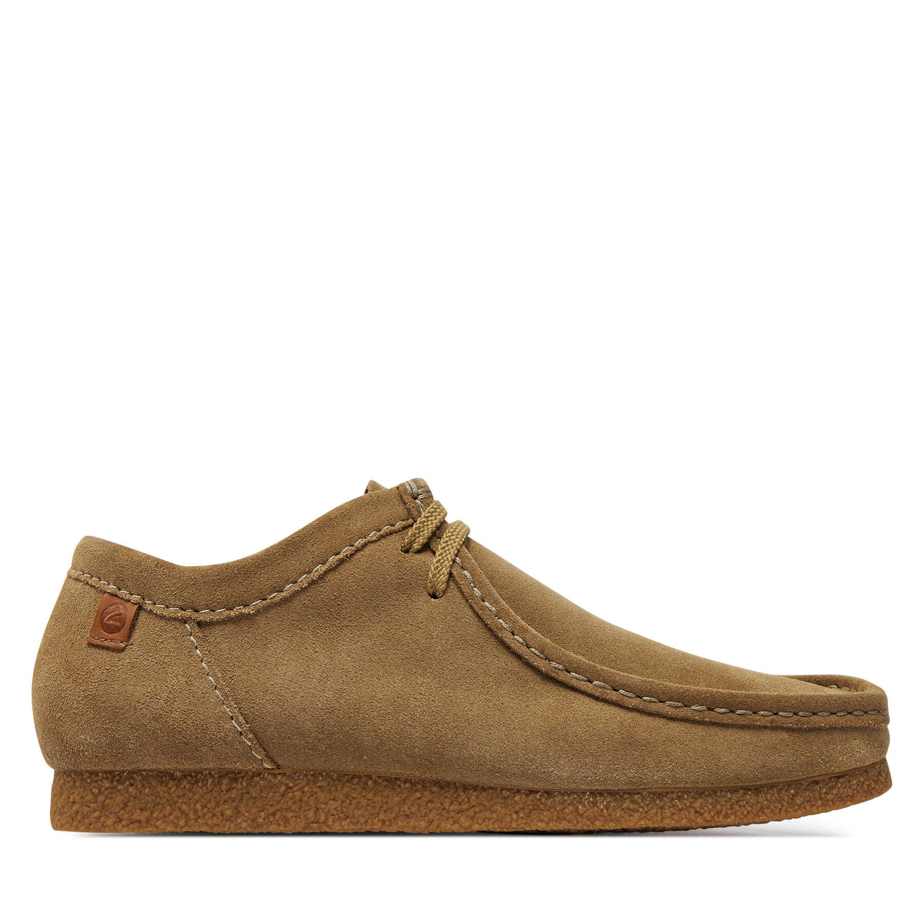 Halbschuhe Clarks Shacre Ii Run 26159434 Dark Sand Suede von Clarks