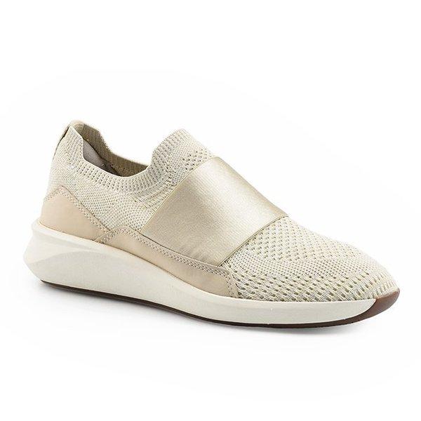 Un Rio Knit-7.5 Damen Écru 41.5 von Clarks