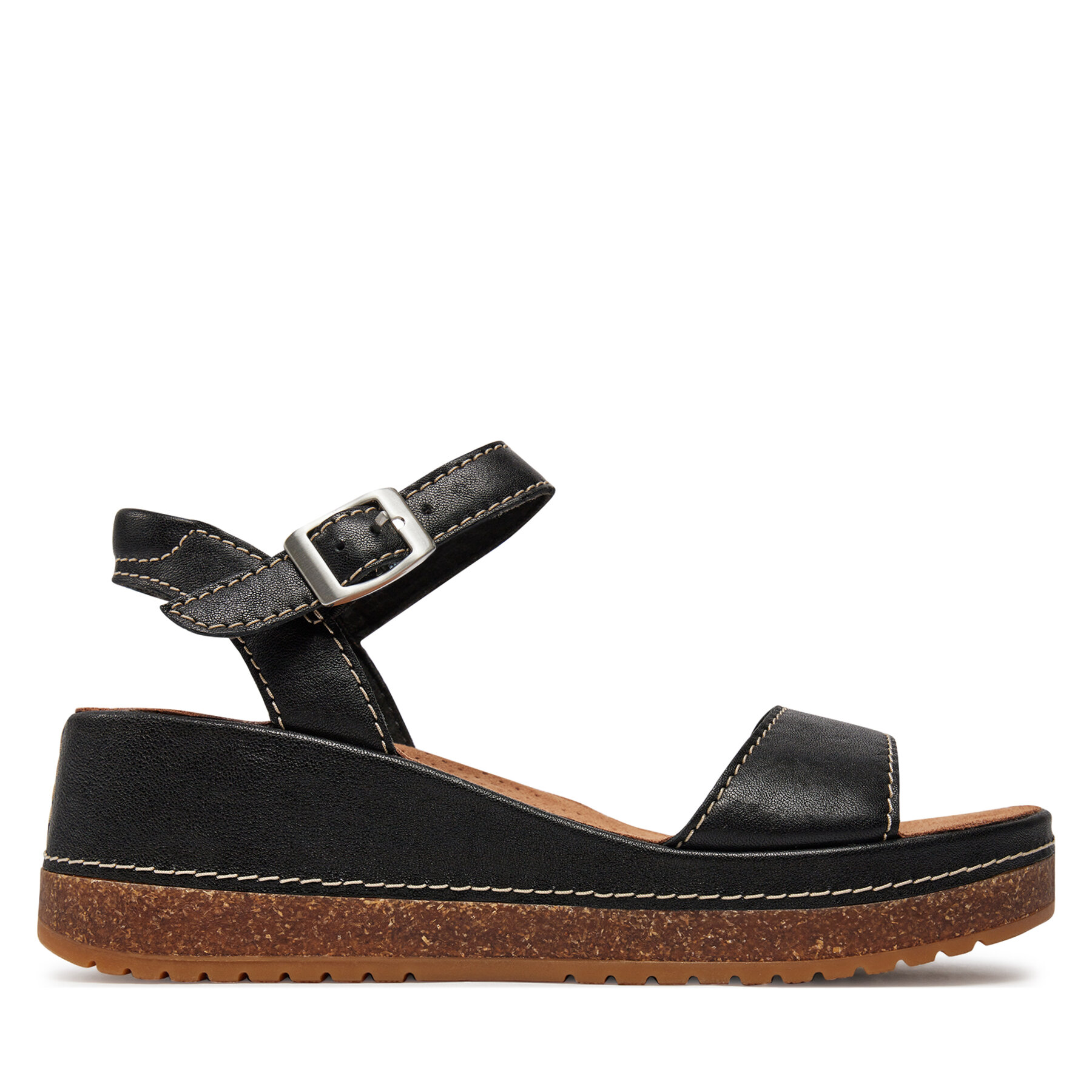 Sandalen Clarks Kassanda Lily 26177295 Black Leather von Clarks