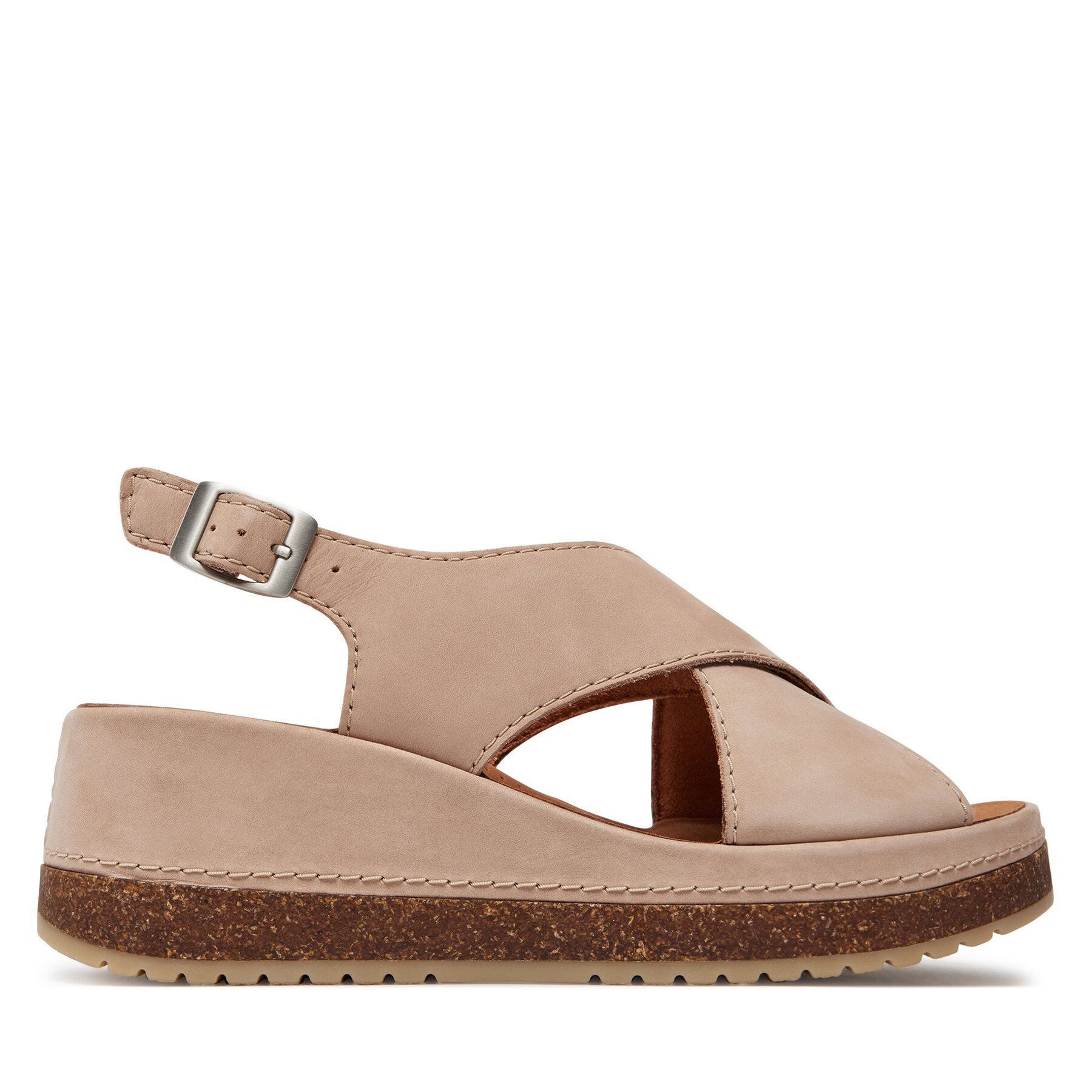 Sandalen Clarks Kassanda Step 26177302 Sand Nubuck von Clarks