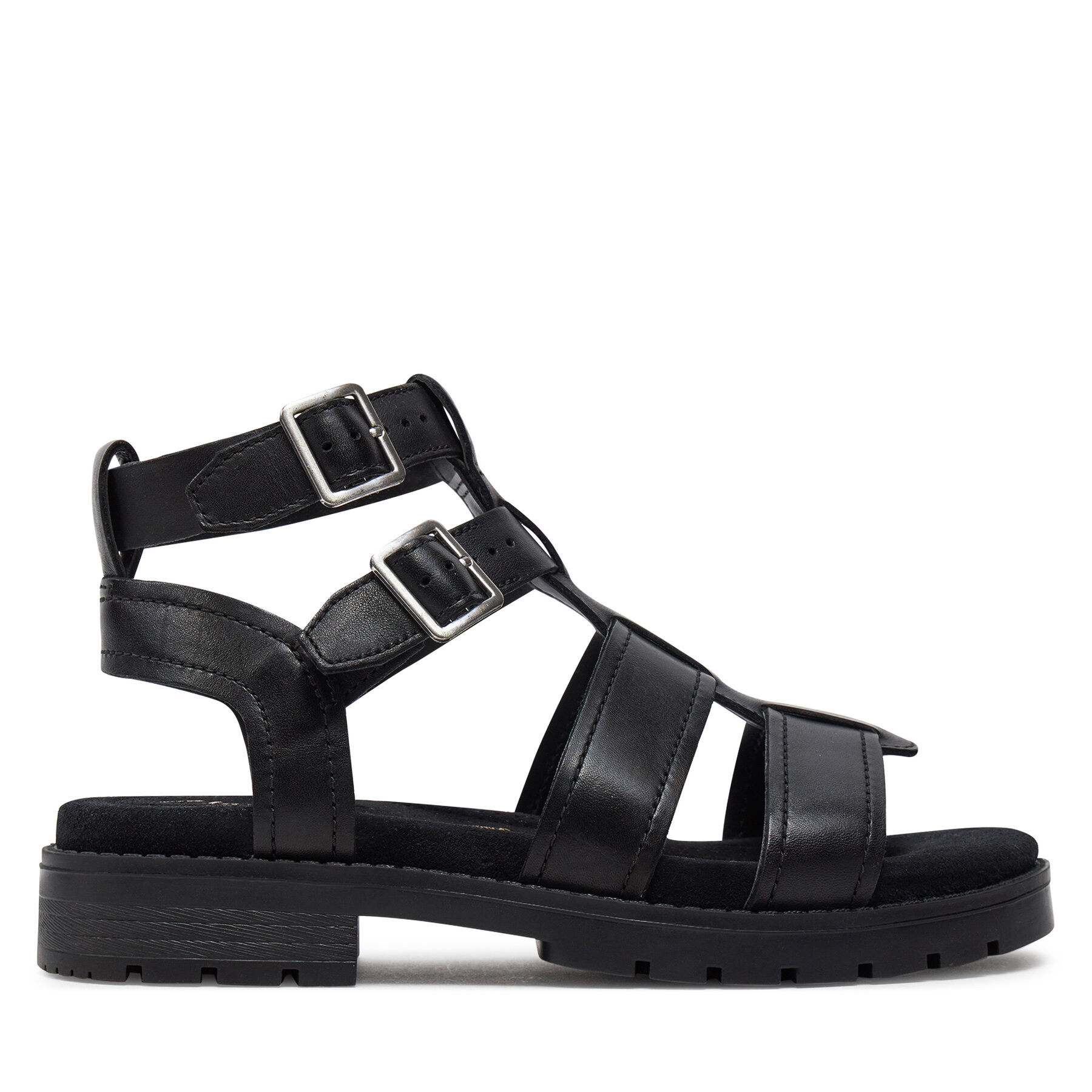 Sandalen Clarks Orinoco Cove 26176319 Black Leather von Clarks