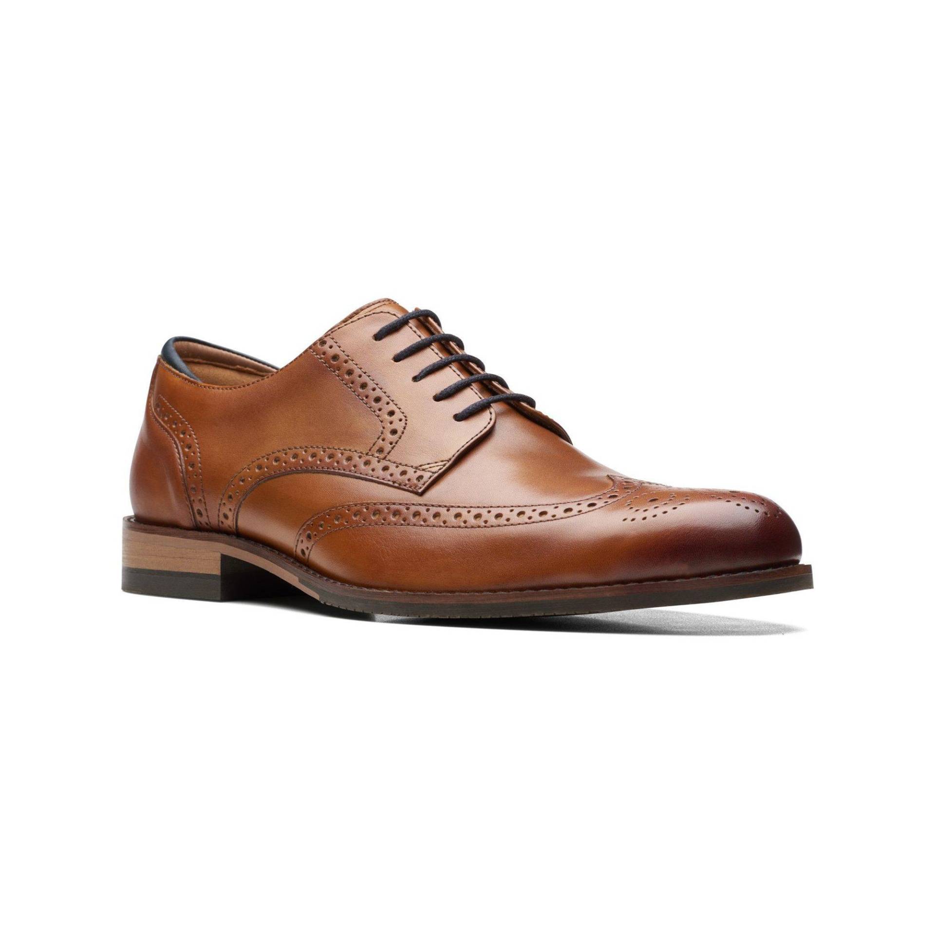 Schnürer Herren Cognac 45 von Clarks