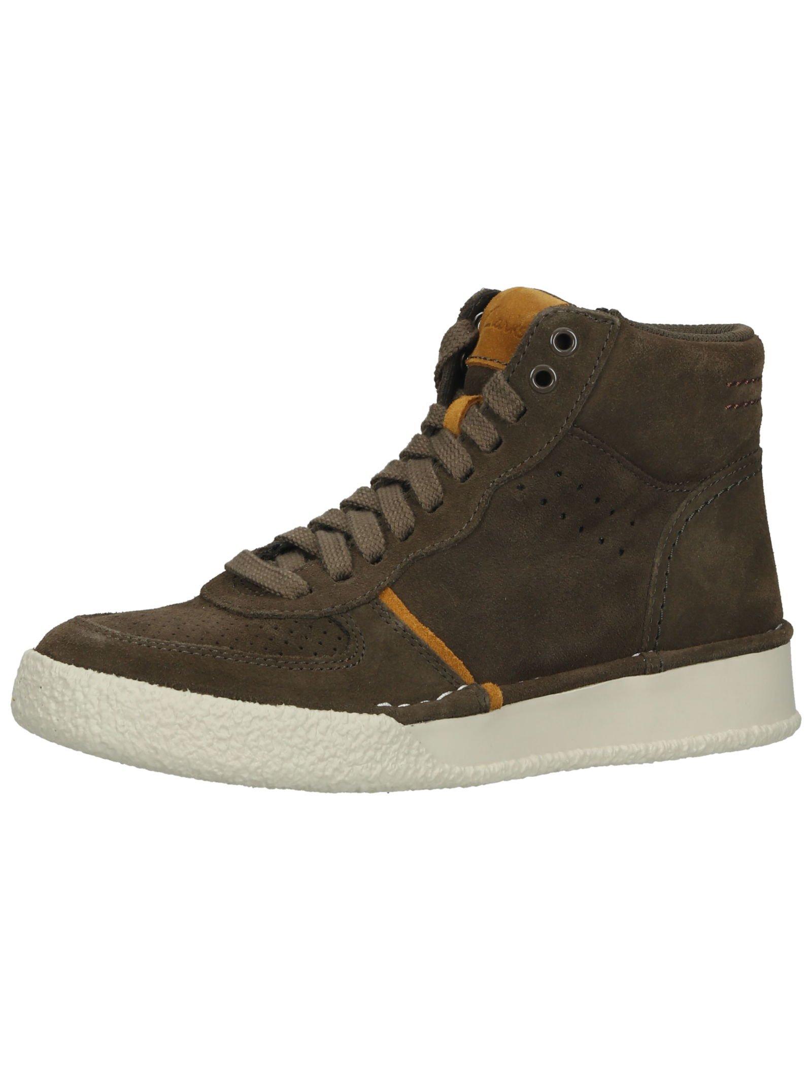 Sneaker Damen Olivegrün 38 von Clarks