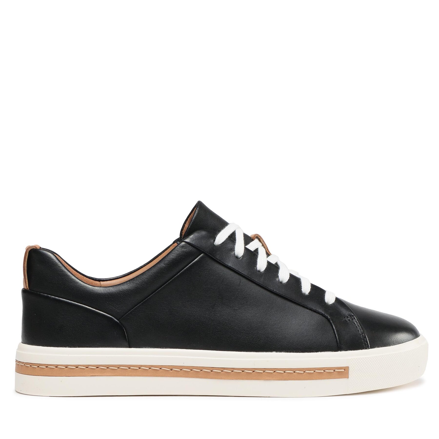 Sneakers Clarks Un Maui Lace 261416424 Black Leather von Clarks