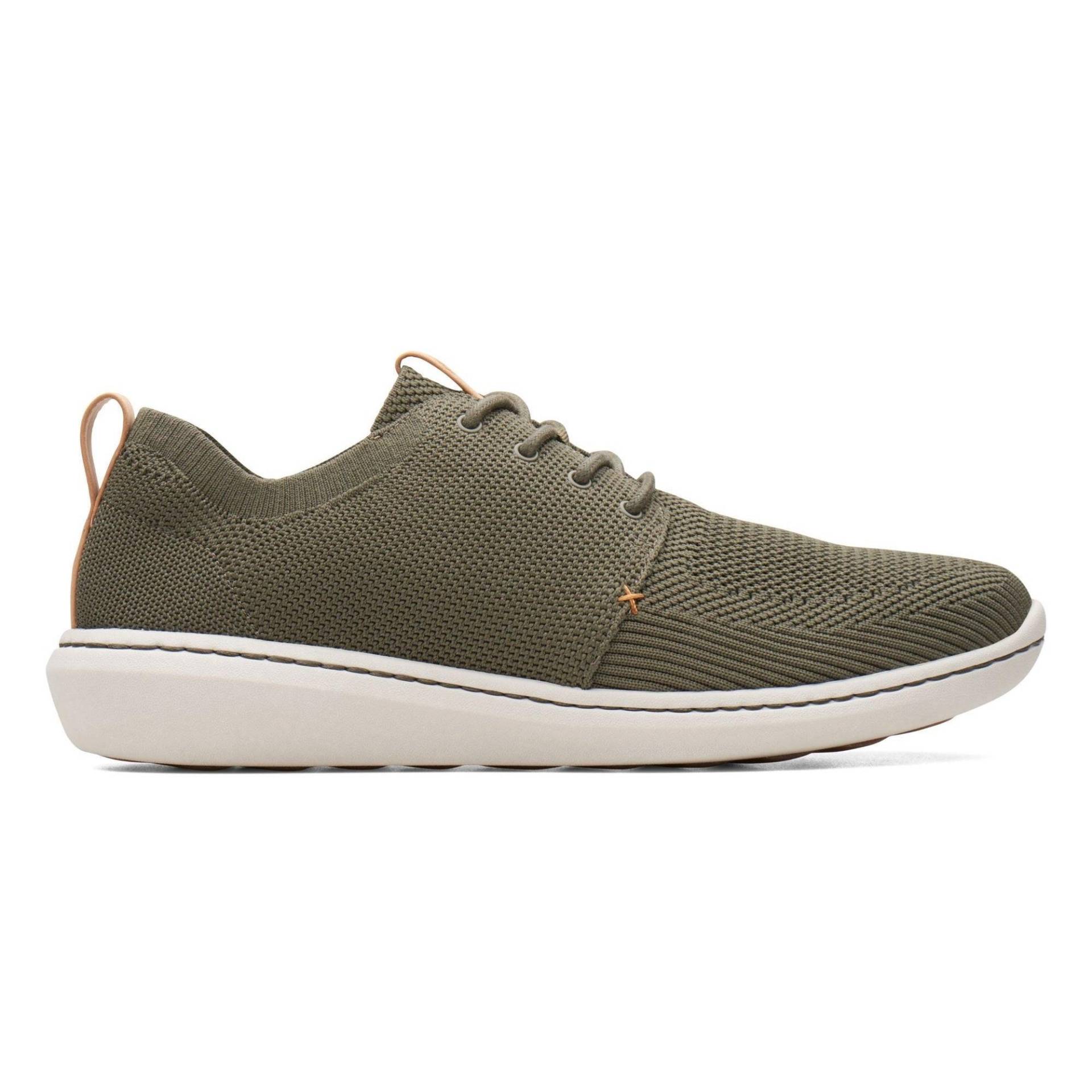 Step Urban Mix - Synthetik Sneaker Herren Grün 40 von Clarks