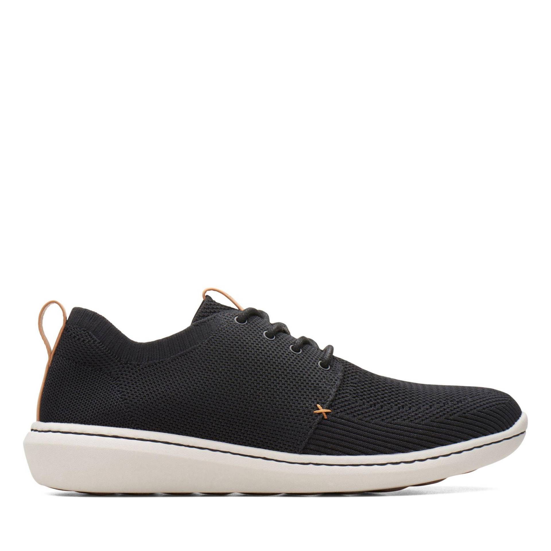 Step Urban Mix - Synthetik Sneaker Herren Schwarz 43 von Clarks