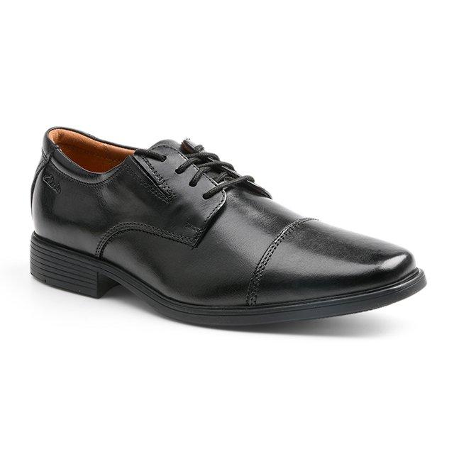 Tilden Cap Herren Schwarz 41 von Clarks