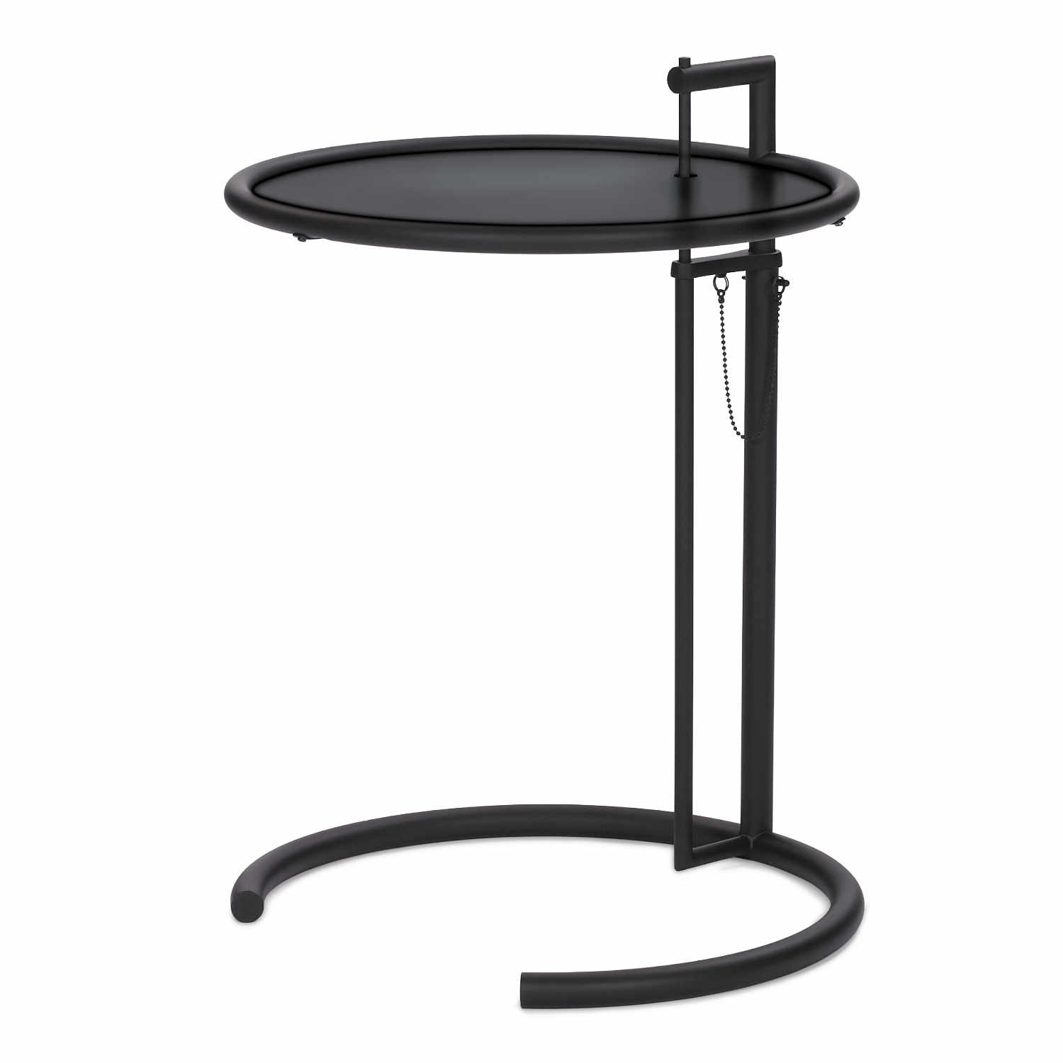 Adjustable Table E 1027 Black Metall Version Beistelltisch Adjustable Table E 1027 Black Metall Version Beistelltisch von ClassiCon