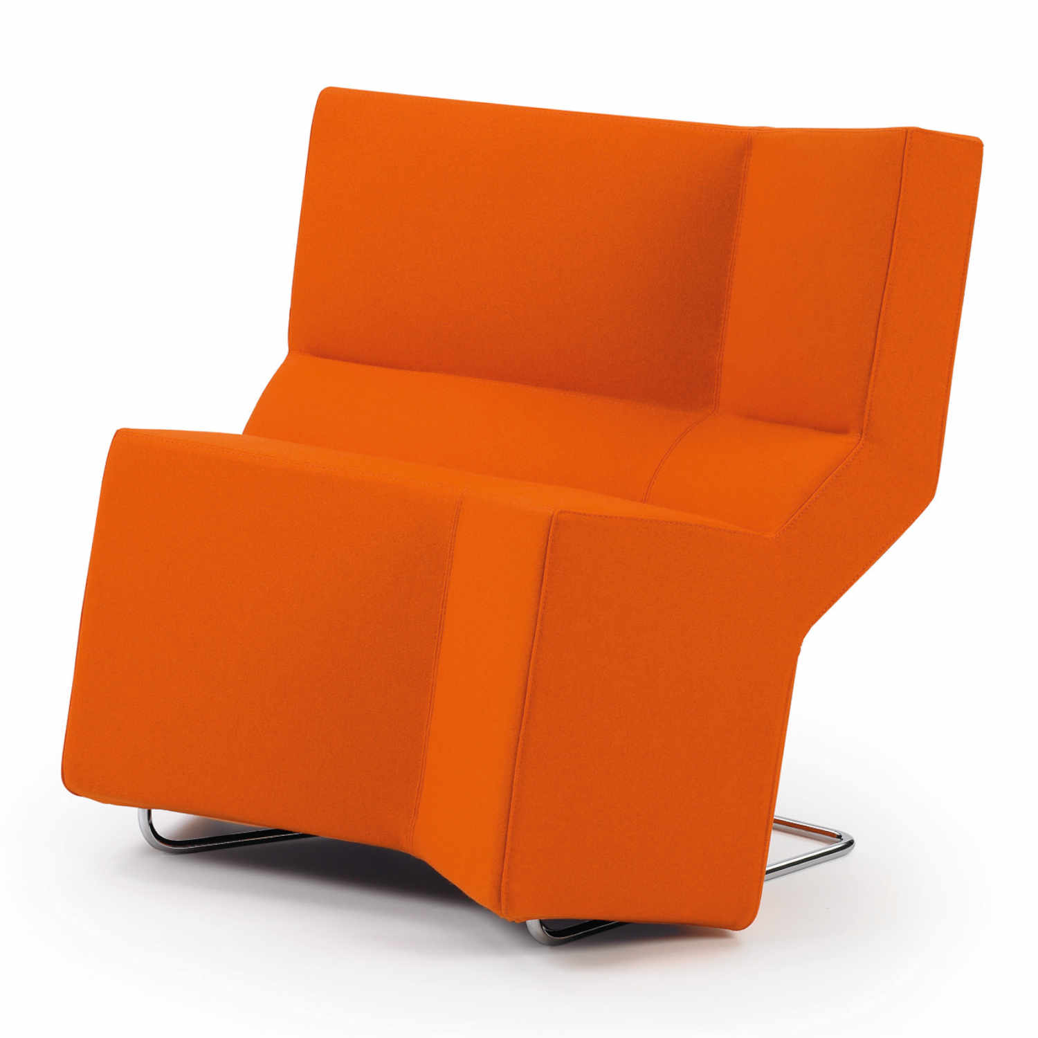 Chaos Chair Sessel, Bezug stoff manila orange von ClassiCon