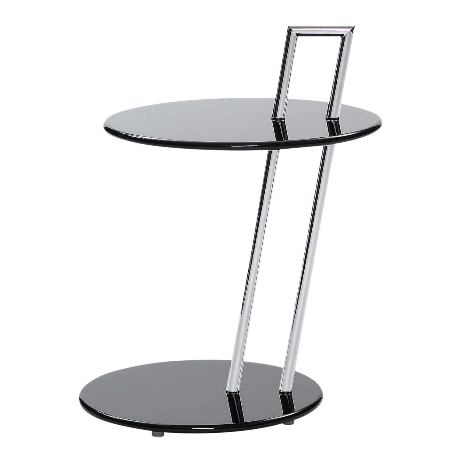 Occasional Table Beistelltisch, Tischplatte rund, Farbe schwarz von ClassiCon