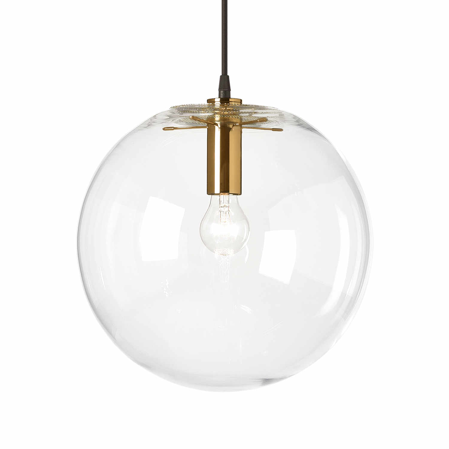 Selene Pendant Lamp Hängeleuchte, Grösse ø 20 cm, Farbe schwarz von ClassiCon