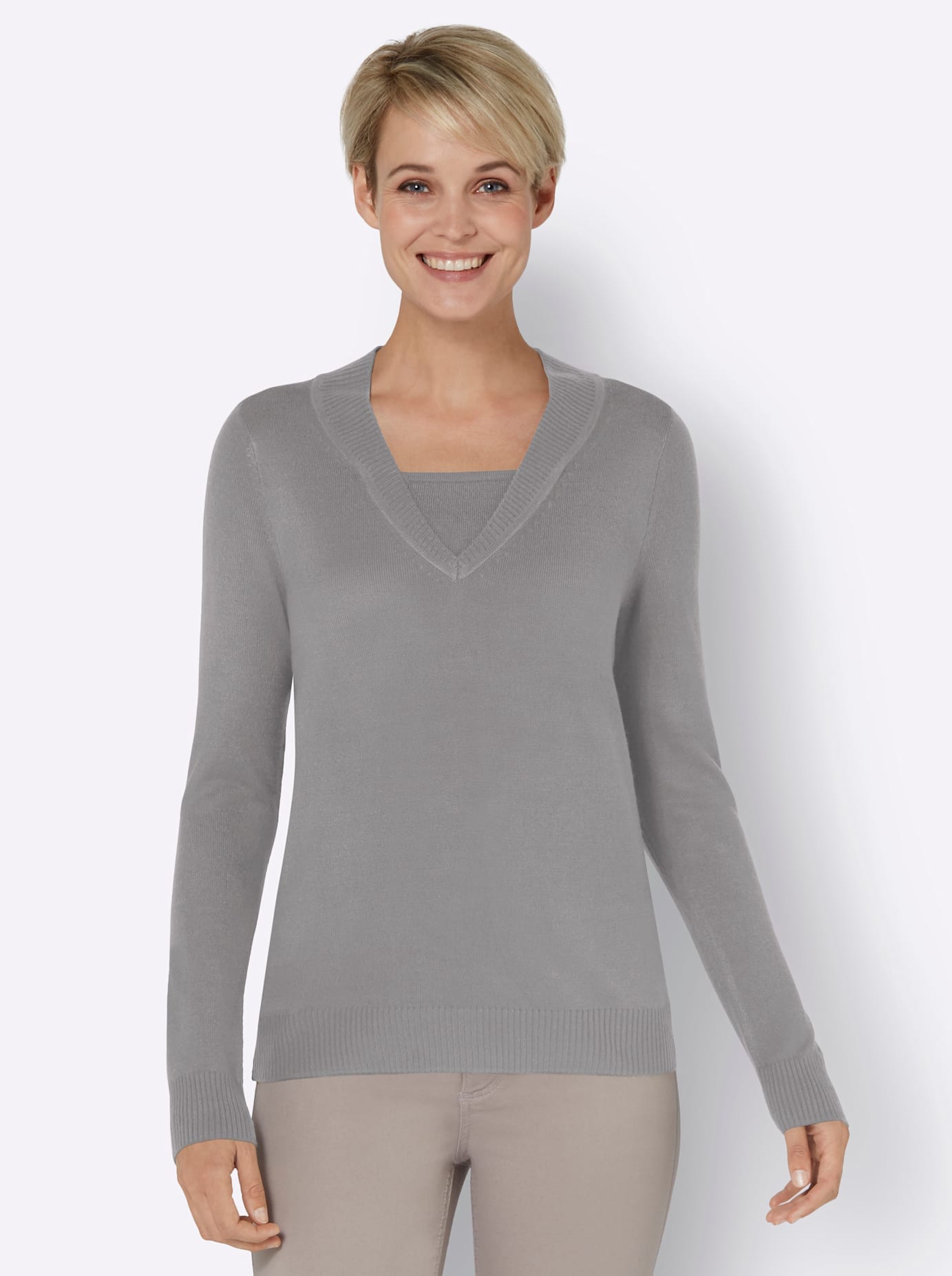 Classic Basics 2-in-1-Pullover »Pullover« von Classic Basics