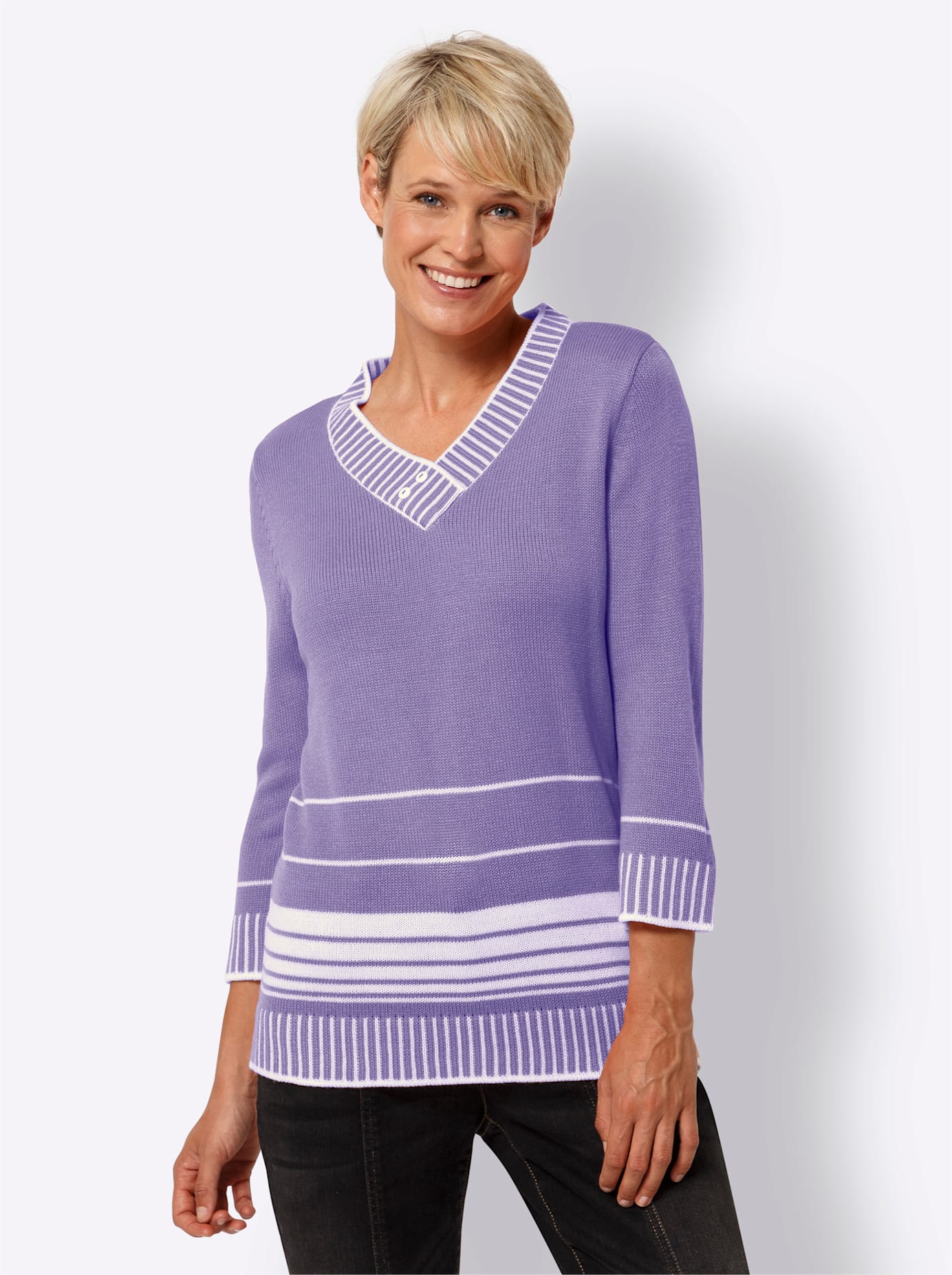 Classic Basics 3/4 Arm-Pullover »Pullover« Classic Basics 3/4 Arm-Pullover »Pullover« von Classic Basics