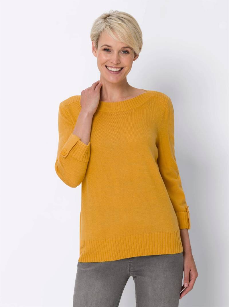 Classic Basics 3/4 Arm-Pullover »U-Boot-Pullover« von Classic Basics