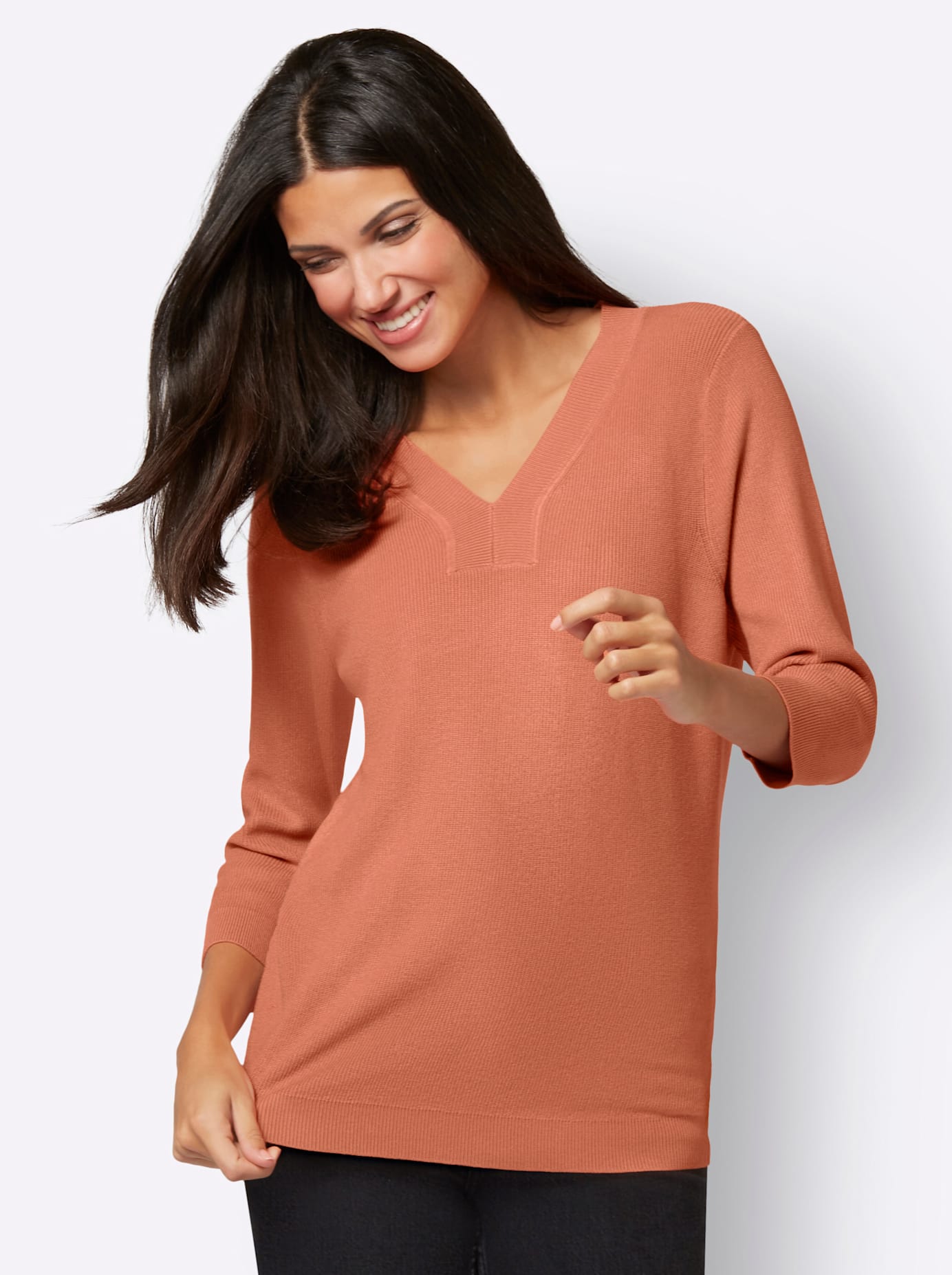 Classic Basics 3/4 Arm-Pullover »Pullover« von Classic Basics