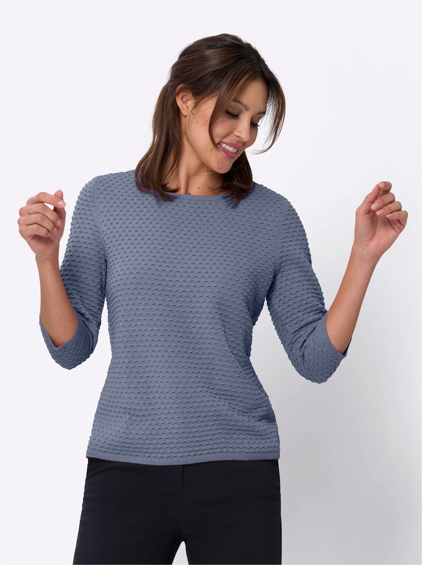 Classic Basics 3/4 Arm-Pullover »Pullover« von Classic Basics