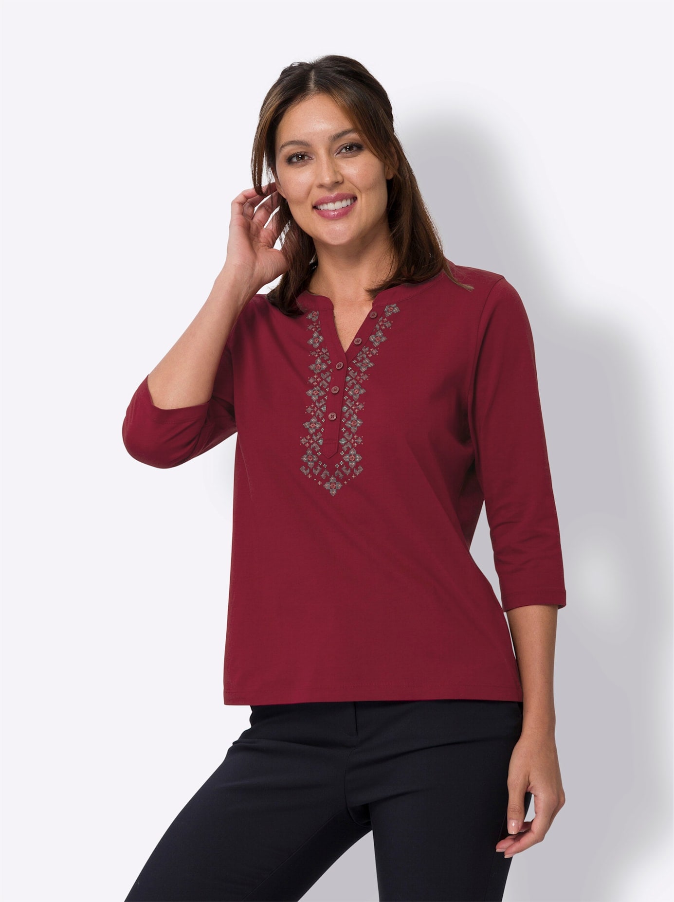 Classic Basics 3/4-Arm-Shirt »3/4-Arm-Shirt«, (1 tlg.) von Classic Basics