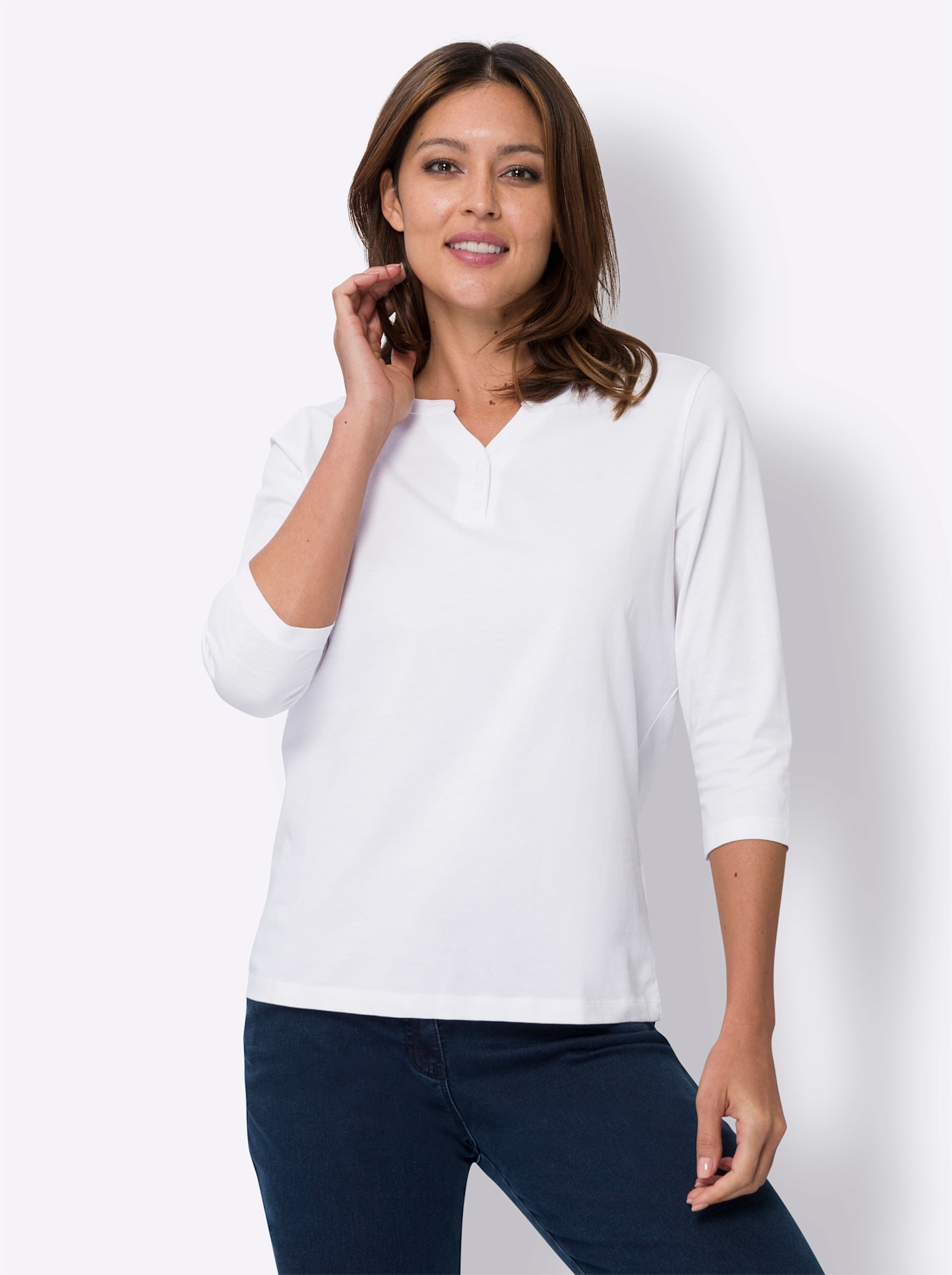 Classic Basics 3/4-Arm-Shirt »3/4-Arm-Shirt«, (1 tlg.) von Classic Basics