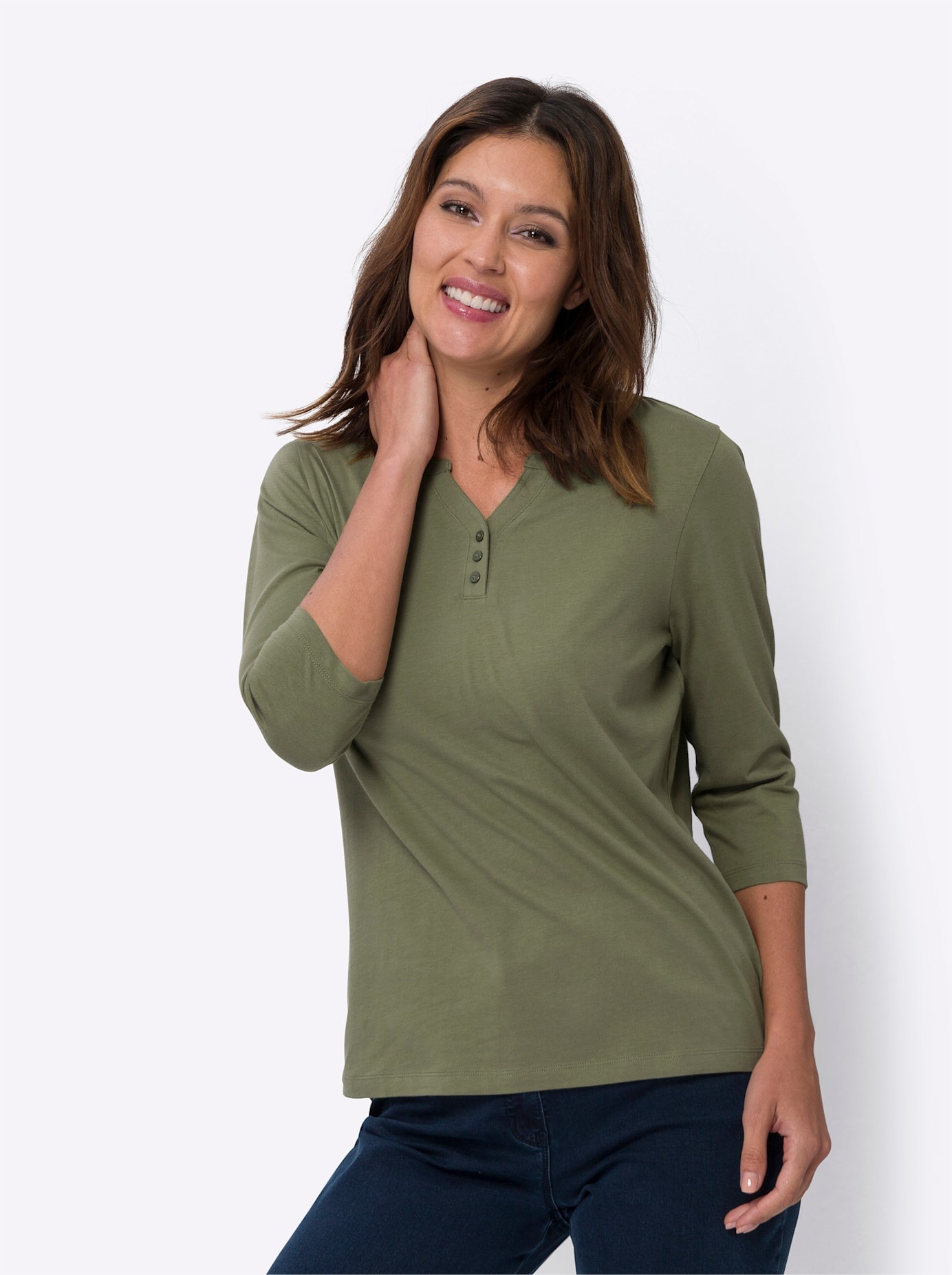 Classic Basics 3/4-Arm-Shirt »3/4-Arm-Shirt«, (1 tlg.) von Classic Basics