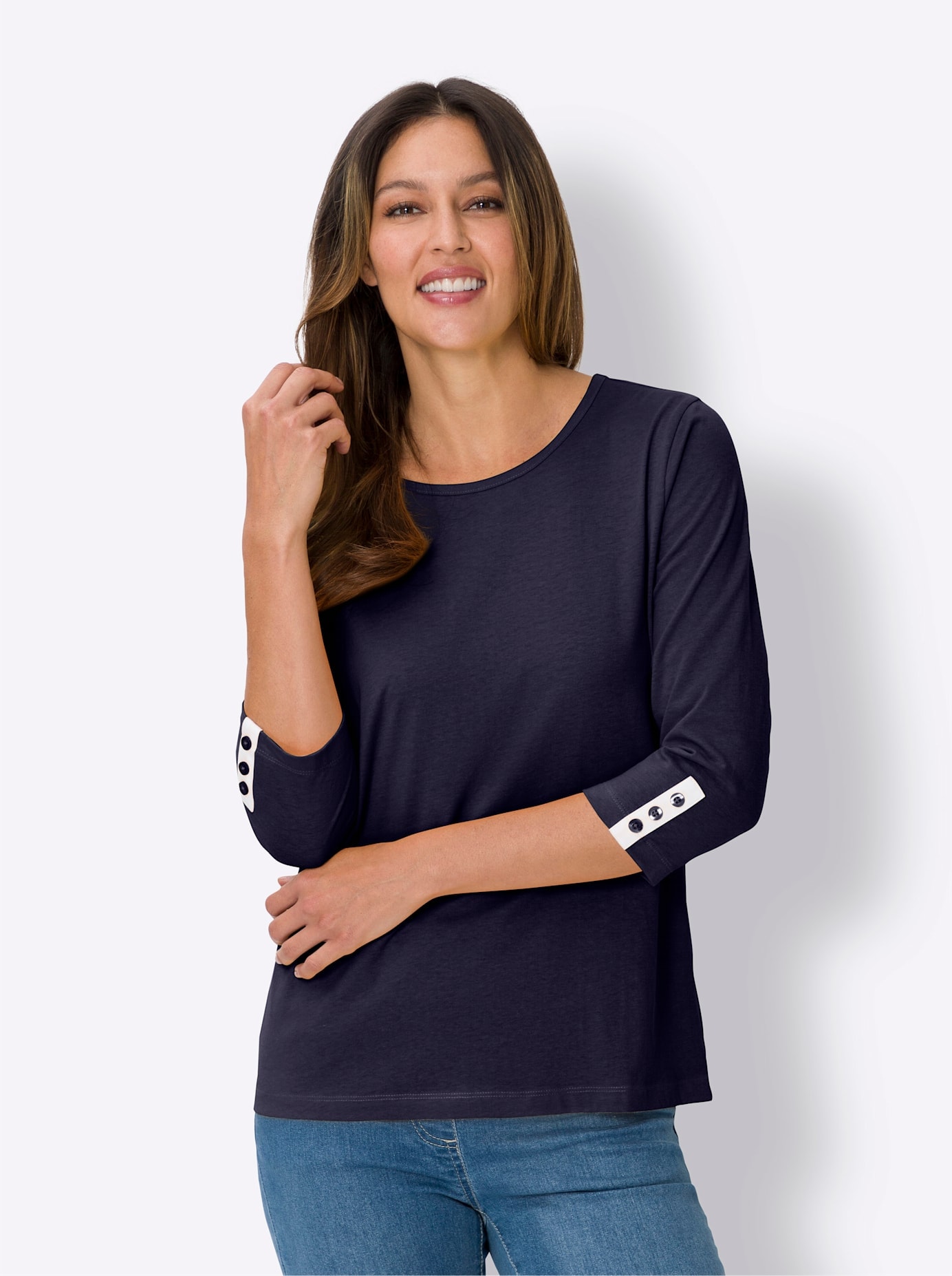 Classic Basics 3/4-Arm-Shirt »3/4-Arm-Shirt«, (1 tlg.) von Classic Basics