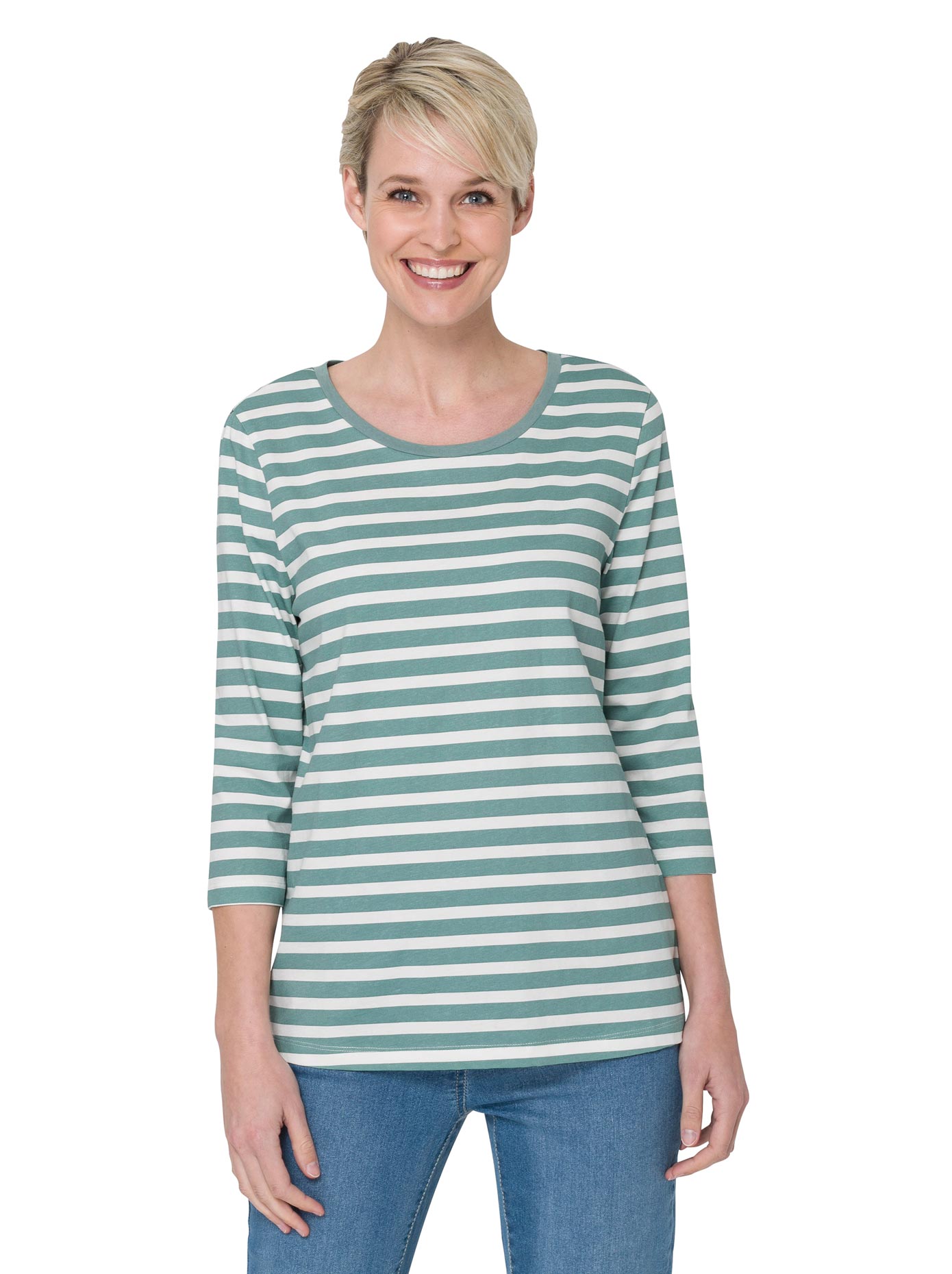 Classic Basics 3/4-Arm-Shirt »Ringelshirt«, (1 tlg.) von Classic Basics