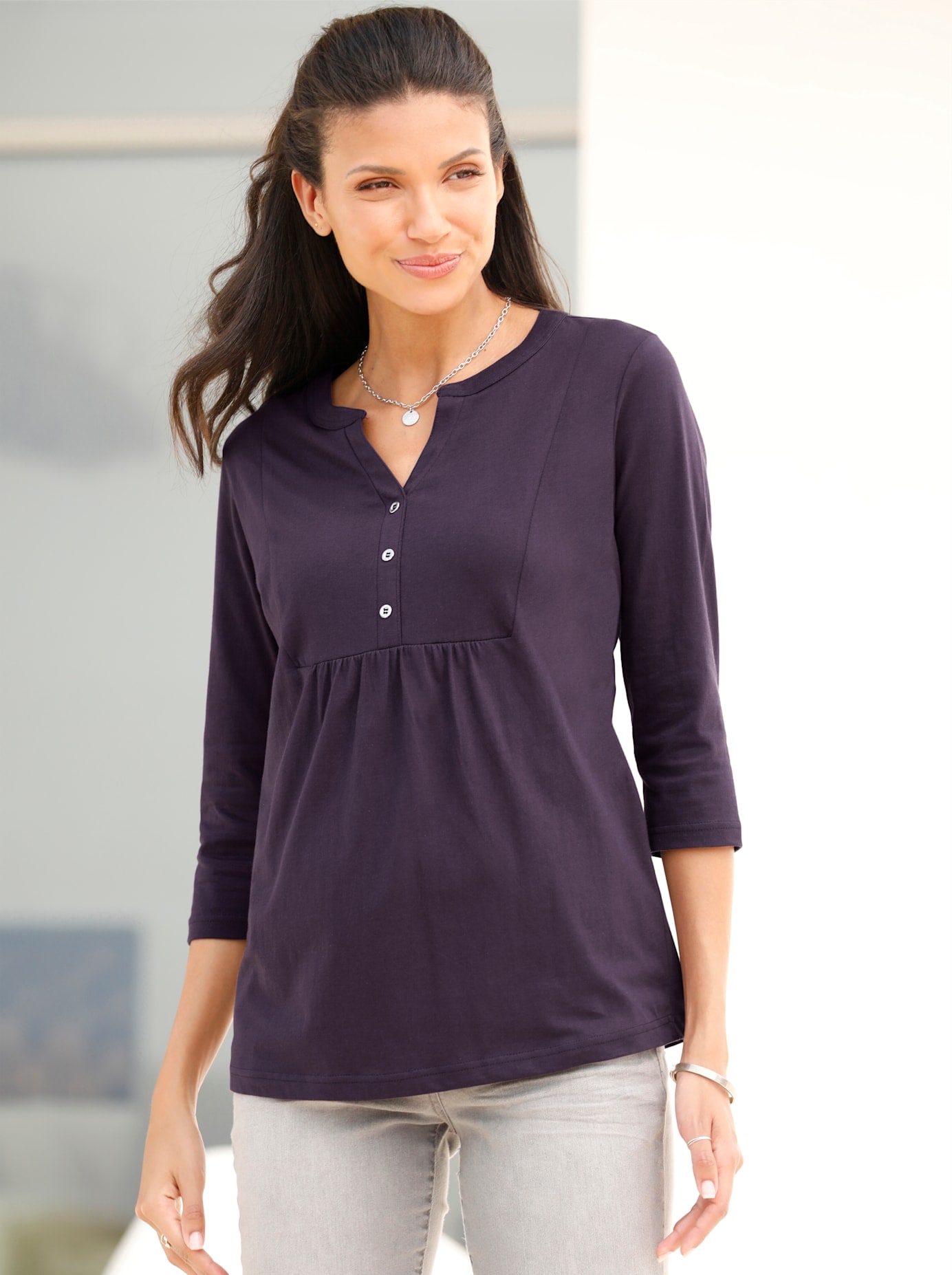 Classic Basics 3/4-Arm-Shirt »Shirt«, (1 tlg.) von Classic Basics