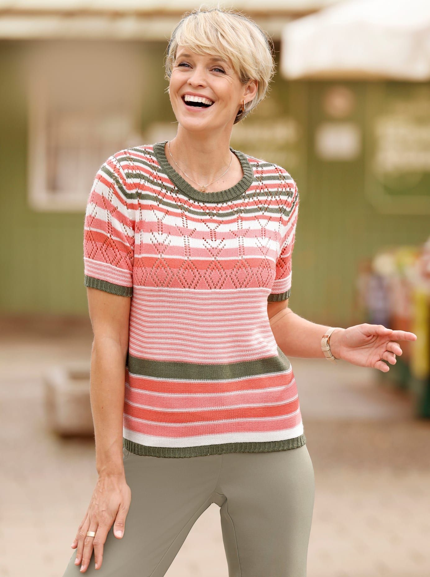 Classic Basics Ajourpullover »Ajour-Pullover« Classic Basics Ajourpullover »Ajour-Pullover« von Classic Basics