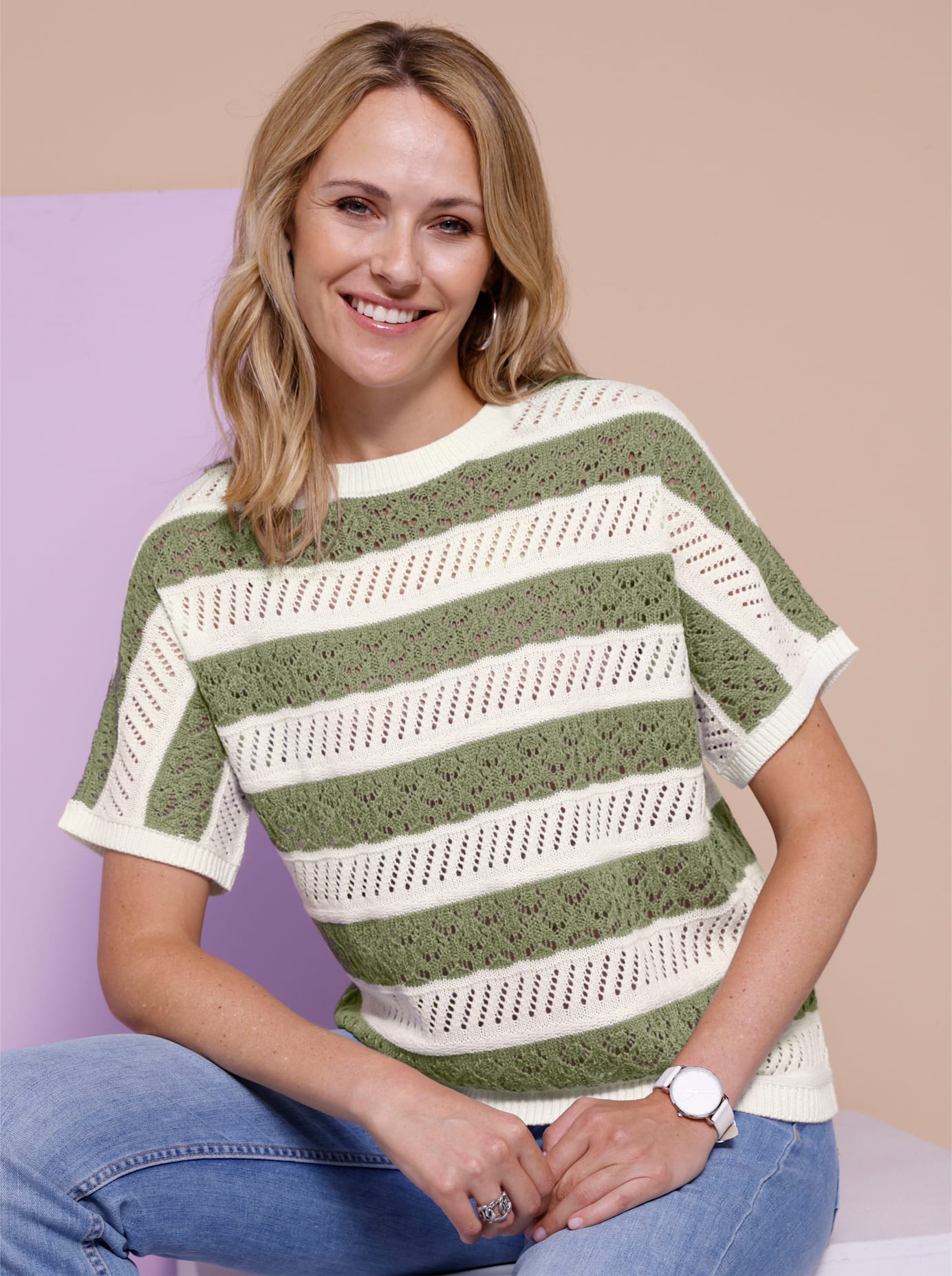 Classic Basics Ajourpullover »Ajour-Pullover« Classic Basics Ajourpullover »Ajour-Pullover« von Classic Basics